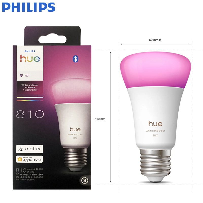 Philips Bulb Hue - Philips Hue E27 A60 Lampadina LED