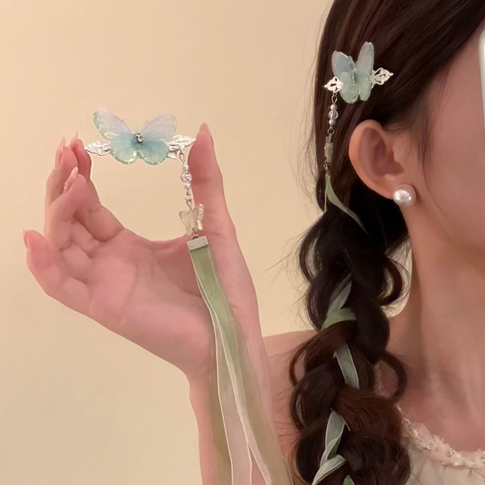 Hanbok Hair Pin - 2 fermagli per capelli in stile