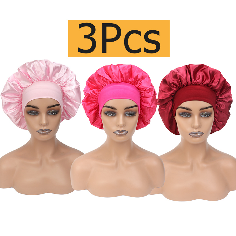 Sleeping Pack Overnight - Cuffia in seta per capelli, set