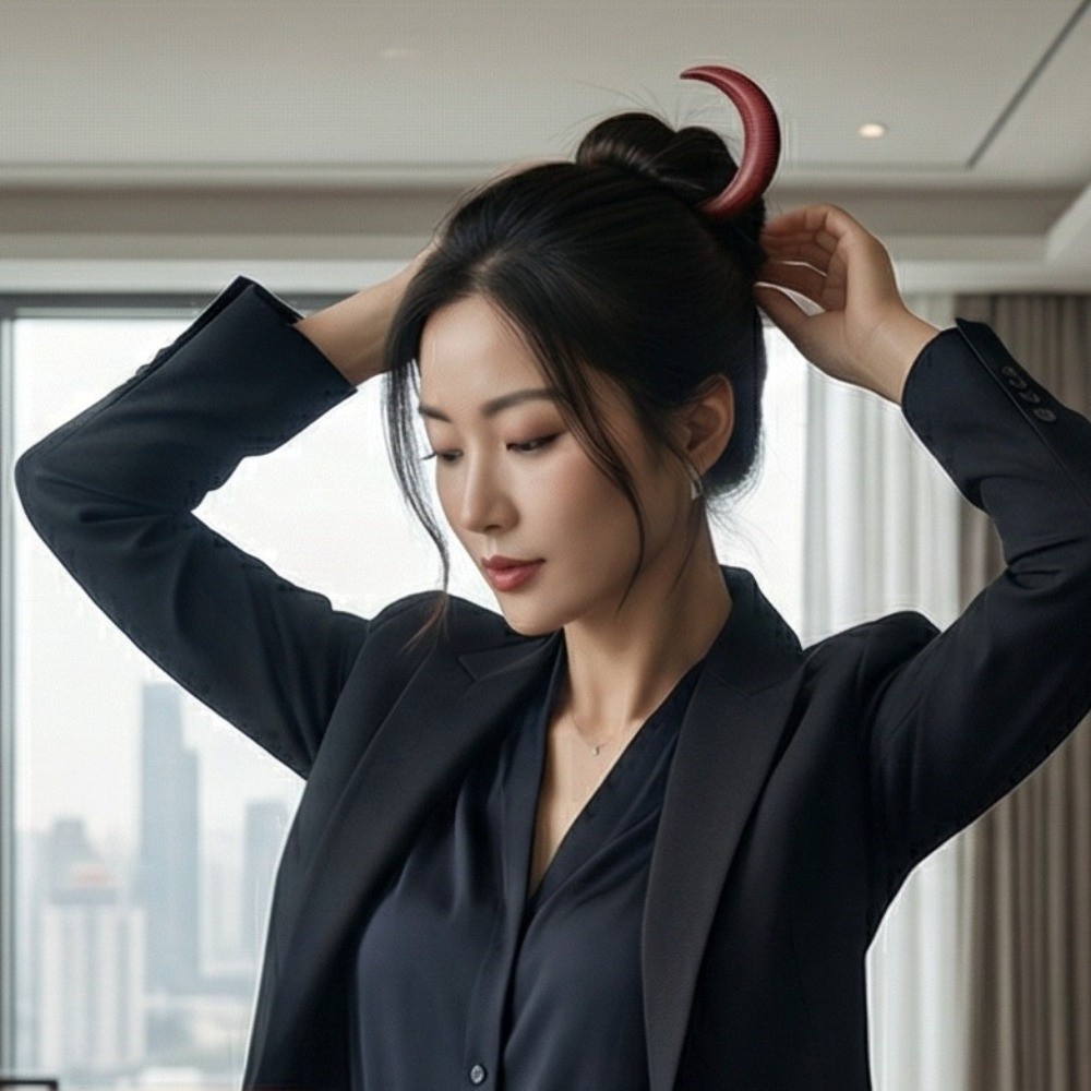 Forcina per capelli a mezzalun - Hanbok Hair Pin recensione e prezzo